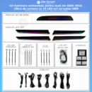 Audi A4 A5 Q5 B8 Set Complet Lumini Ambientale - VARIANTA A