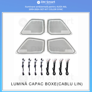 Audi A6 A7 2019–2024 KIT Capac Boxe Iluminate