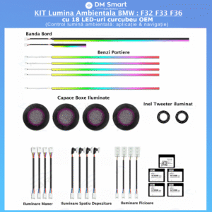 BMW Seria 3 / 4 Gran Coupe - Tourismo Set Lumini Ambientale