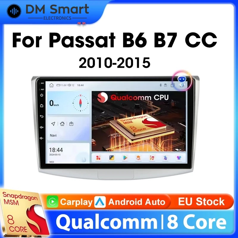 Volkswagen Passat B6/B7/CC – Navigație Android Waze, Google Maps și Youtube